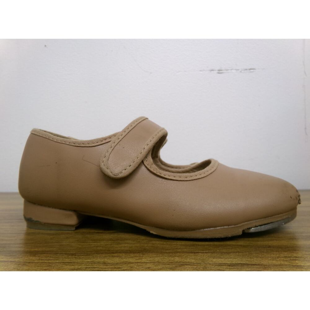 Dance Tap Shoes SoDanca Little Kid 11.5W Tyette Leather Student Tan